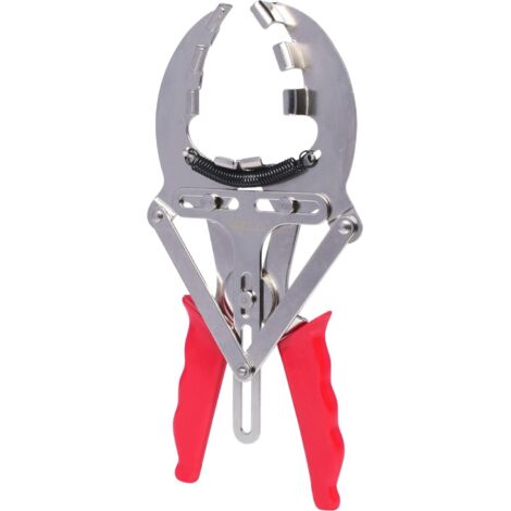 Kstools – Pinces pour segments 50-100 mm – Acier spécial nickelé – Poignée isolée pour prise confortable – Montage et démontage segments piston