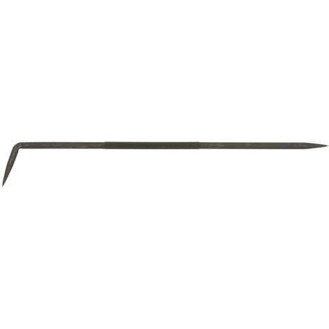 Kstools – Pointe à tracer en acier bruni 190mm – Pointe droite et inclinée 70° – Poignée moletée pour prise en main confortable