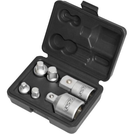 KSTOOLS Reduzierhülsen Set 1/4 - 1/2 Zoll - 6 Stück - 911.0106