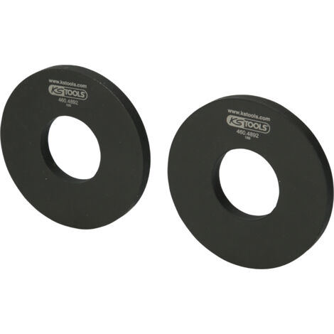 Kstools – Rondelle plate diamètre extérieur 55 mm – Pour fixation boulons et vis – Matériau Spezial-Werkzeugstahl – 200 g