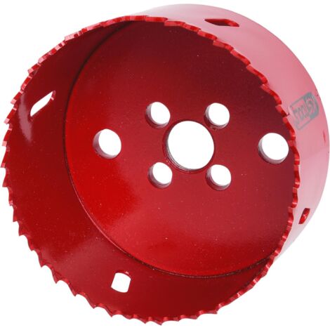 Kstools – Scie cloche HSS 83mm – Coupe précise pour métaux jusqu'à 700 N/mm² – Profondeur de coupe 38mm – Denture à hauteur variable