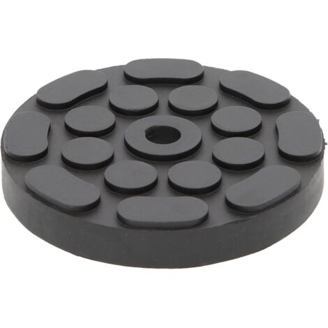 Kstools – Tampon en caoutchouc 12 pour ponts élévateurs – Dureté ShA 85° – Ø 120 mm – Protection antidérapante – Compatible J.A. Becker, ATH, HOFMANN, Herrmann