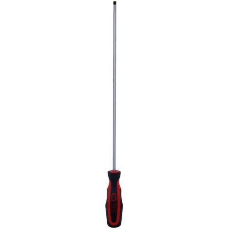 Kstools – Tournevis fente 405mm – Pointe brunie en acier chromé – Norme DIN 5265 – Pour travaux de précision exigeants
