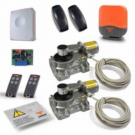 KT-HLXCORE230T - Kit completo con motores enterrados para puertas batientes