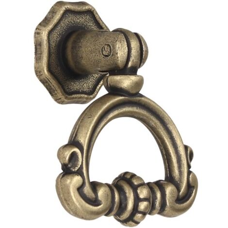KT01 batacchio porta, ottone patinato
