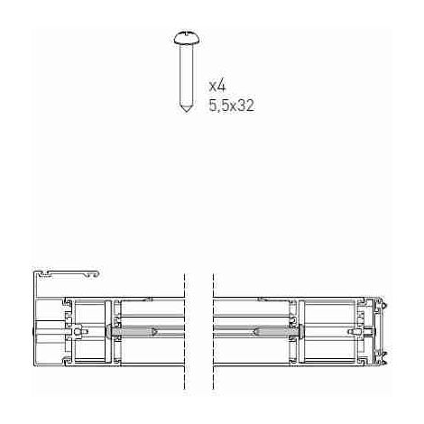 KT48 Kit Traverso Intermedio DITEC ENTREMATIC KT48