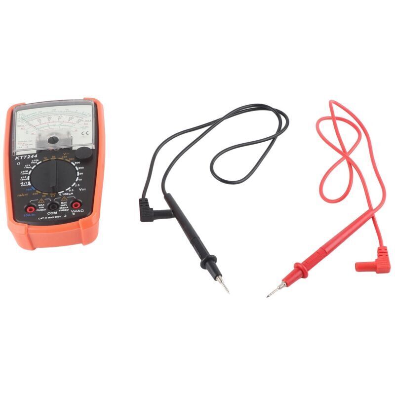 Image of KT7244 Multimeter-Zeiger, hochpräzises Spannungs- und Strommessgerät mit stoßfestem Schutzgehäuse
