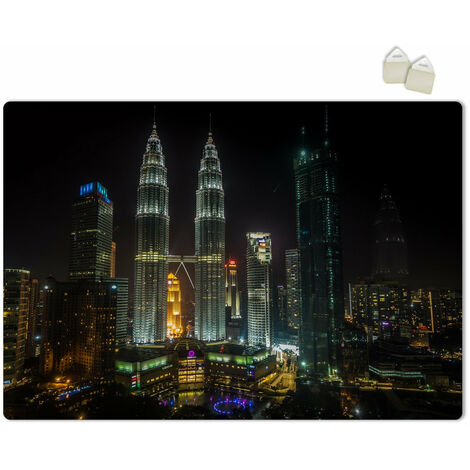 KUALA LUMPUR - POSTER in PVC da 3mm - Misura: 70x100 cm