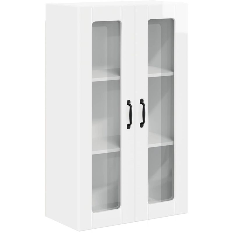 Küchenwandschrank Hochglanz Weiß 60 X 31 X 100 Cm Holzwerkstoff Vidaxl