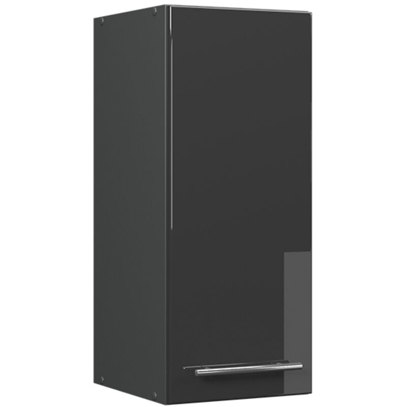 Hängeschrank Fame-line, Anthrazit Hochglanz, 30 Cm, Vicco