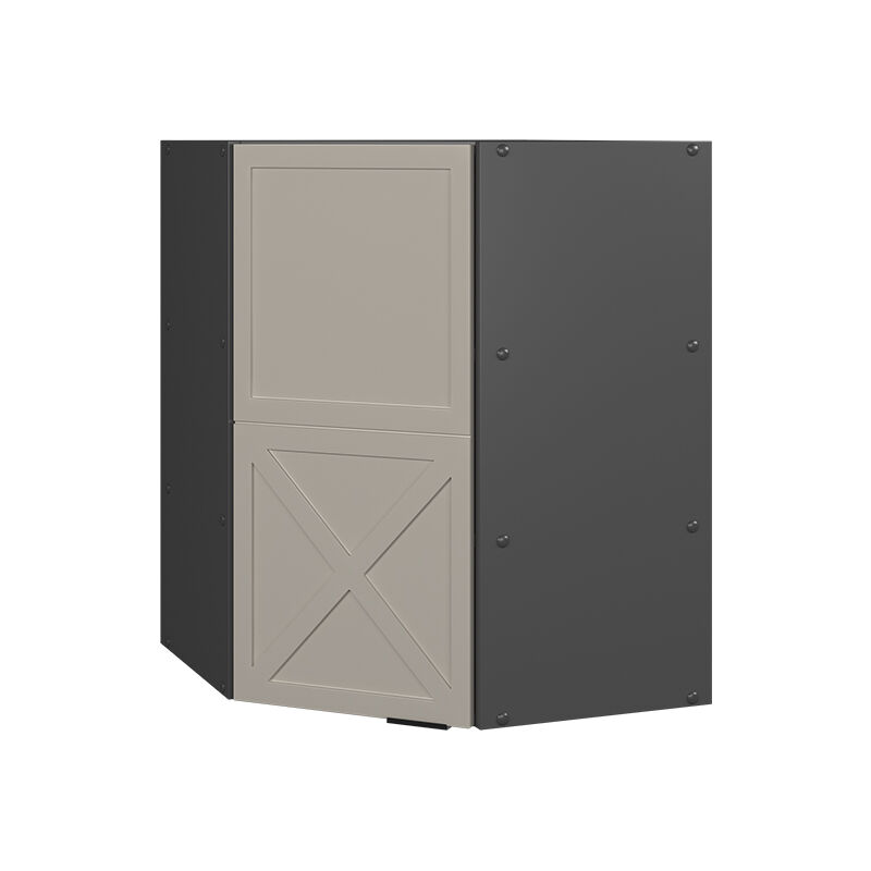 Eckhängeschrank Fame-line, Graubeige, 57 Cm Vicco