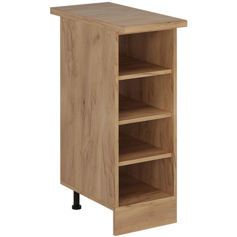 Vicco - Küchenregal R-line, Goldkraft Eiche, 30 Cm , Ap Eiche