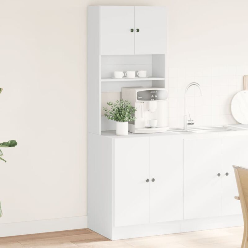 Küchenschrank Weiß 60x50x180 Cm Holzwerkstoff - Vidaxl