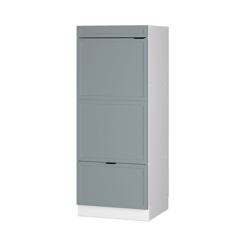 Vicco - Mikrowellenschrank Fame-line, Hellblau-grau, 60 Cm
