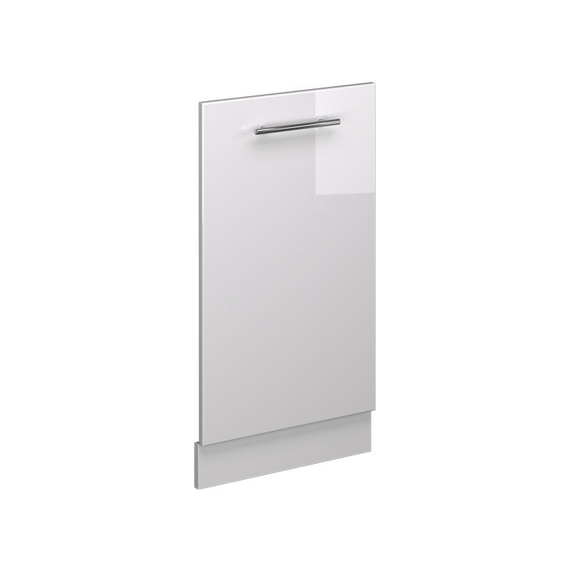 Vicco - Geschirrspülblende Fame-line, Weiß Hochglanz, 45 Cm Ohne Arbeitsplatte
