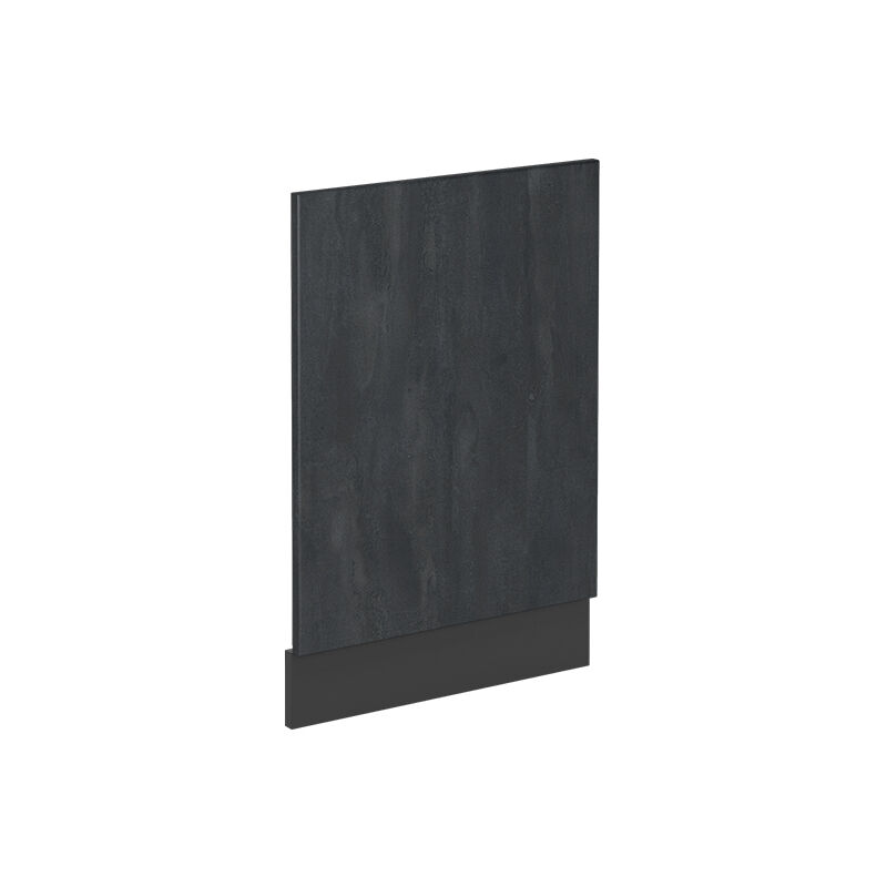 Küchenmöbel R-line, Schwarz Beton, 45 Cm Ohne Arbeitsplatte Vicco