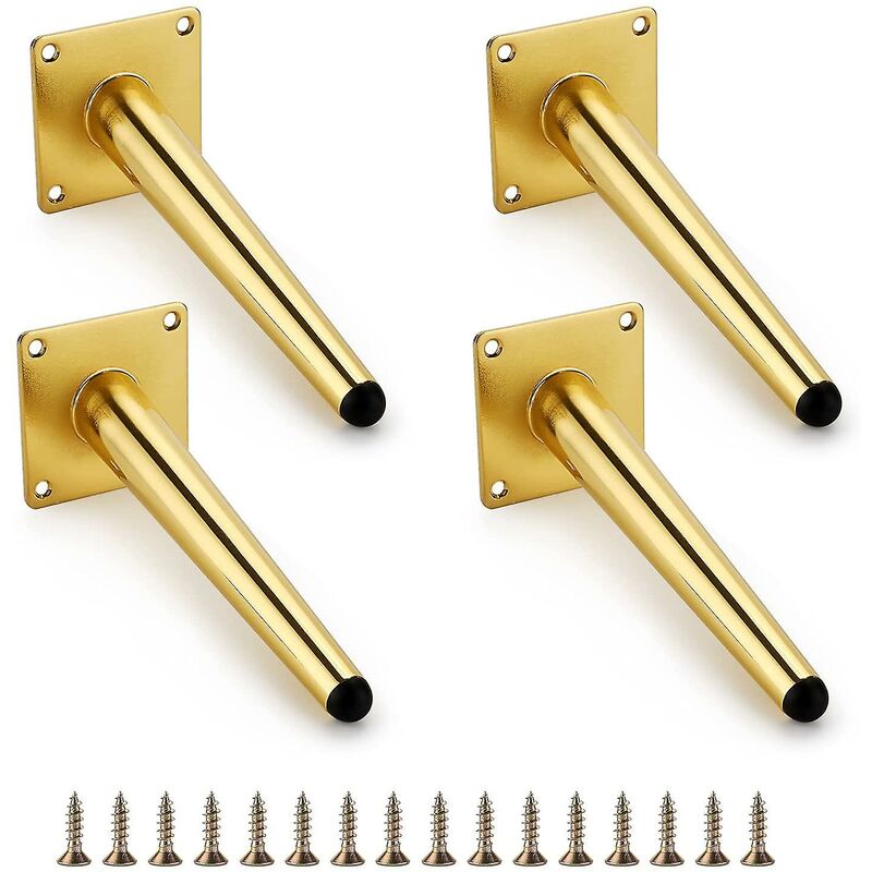 4 pz 8 pollici Mobili in Metallo Gambe Armadio