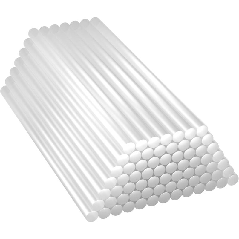 70 Pièces 7x150 mm Transparente Batons de Colle Chaude pour Pistolet à Colle Chaude-Fei Yu