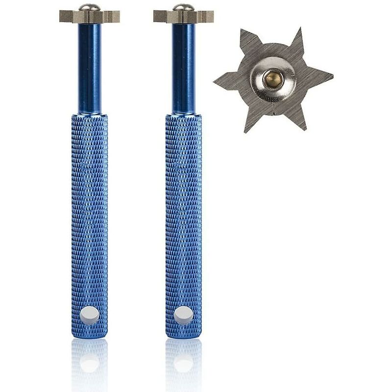 Affila scanalature con 6 testine - Affila
