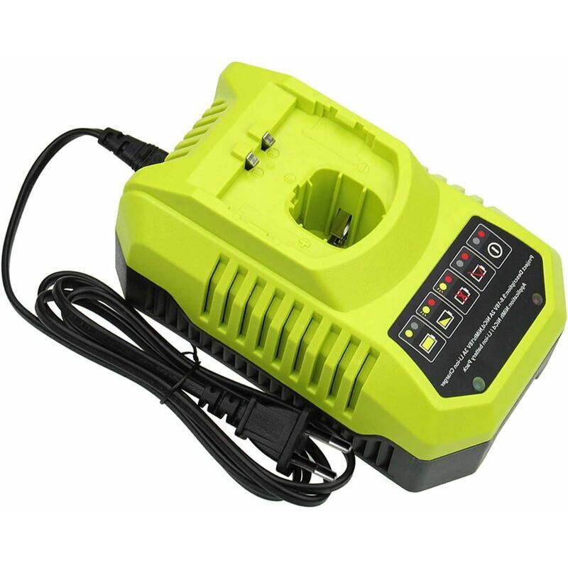 Kueatily - BCL14181H Chargeur de batterie de rechange pour Ryobi 18V 9.6V 12V 14.4V 18V ni-cd Ni-MH et Li-Ion Chargeur de batterie pour One+ Battery