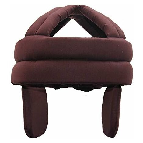kueatily Casque de Protection pour Personnes gées Casque de Sécurité Anti-chute Chapeau de Protection de Tête Coton Respirant Chapeau Anti-collision Vieil Homme avec Protection Auditive, Taille Ajusta