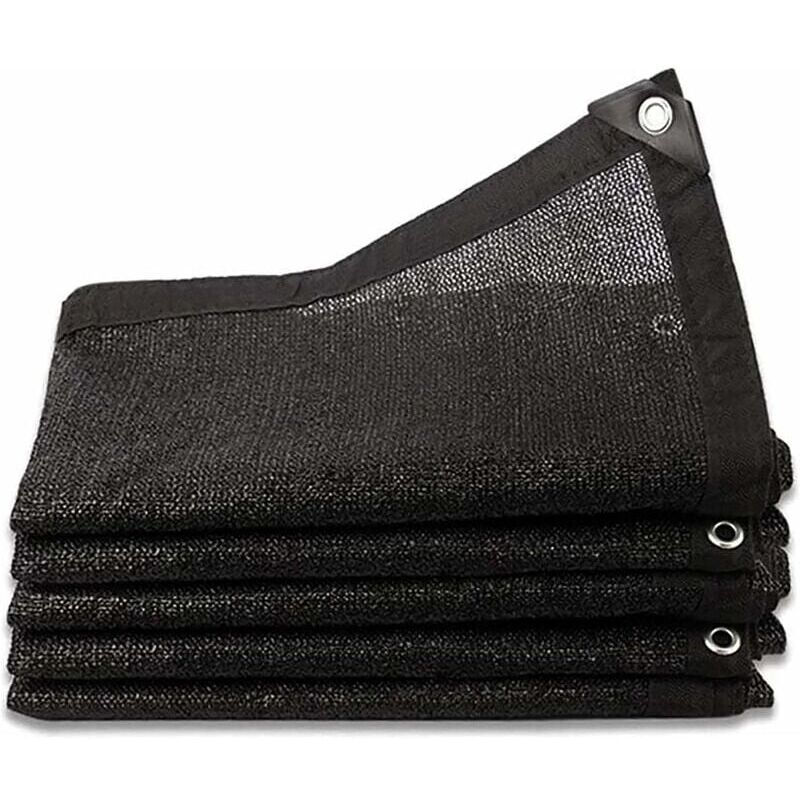 Aougo - kueatily Filet D'Ombrage 8 Broches Ombrage 80% Renforce éPaissir Voile Ombrage, Serres Filet Coupe-Vent avec Oeillets,pour La Couverture
