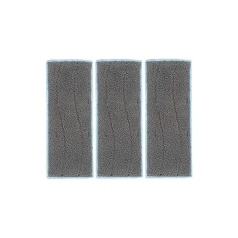 Lot de 3 tissus de nettoyage lavables de rechange pour aspirateur robot iRobot Braava Jet M6-Fei Yu