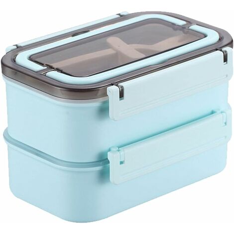kueatily Meal Prep Lunchbox Doppellagige Lunchboxen