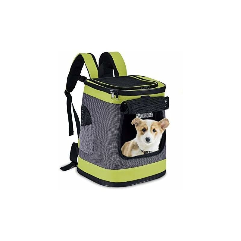 Kueatily - Sac à Dos de Transport pour Chien Chat Sac de Transport pour Animaux de Compagnie Jusqu'à 10 Kilogram Transporteur Ajustable pour Sortie