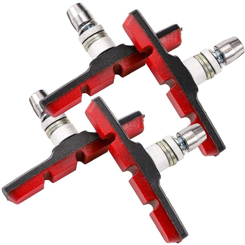 Set di 2 paia di pastiglie freno a v per bici con