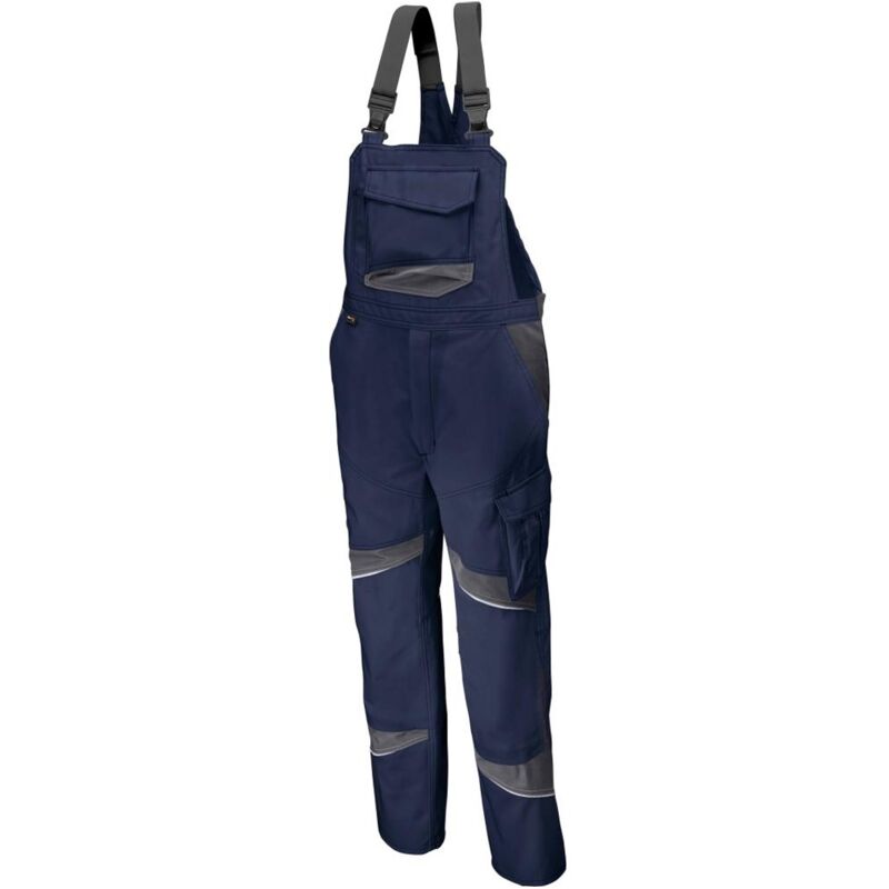 Kubler - Herren Latzhose Kübler ActiviQ high Gr. 54 dunkelblau/anthrazit