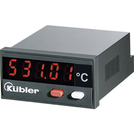 Kübler Automation CODIX 531 Temperatur-Anzeige CODIX 531 - 19999 bis + 99999 °C Einbaumaße 45 x 22 m