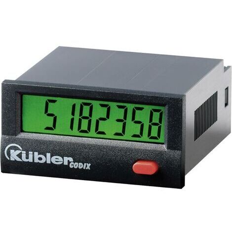 Kübler Automation Compteur d'impulsions Codix 132 AC, Dimensions encastrées 45 x 22 mm, N/A Q59772