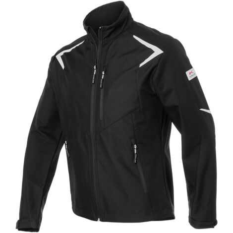 Kübler Bodyforce Softshell Jacke Schwarz XL