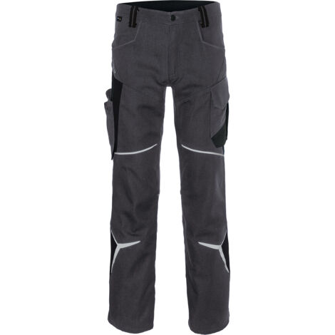 Kübler Bundhose BODYFORCE, anthrazit / schwarz, Konfektionsgröße 48
