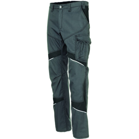 Kübler Damenhose ACTIVIQ cotton+ 2550 anthrazit/schwarz Gr. 38