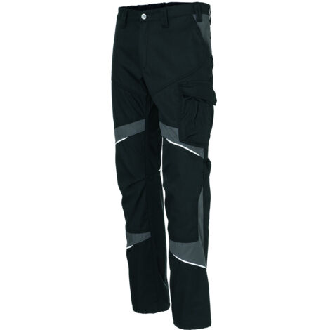 Kübler Damenhose ACTIVIQ cotton+ 2550 schwarz/anthrazit Gr. 40
