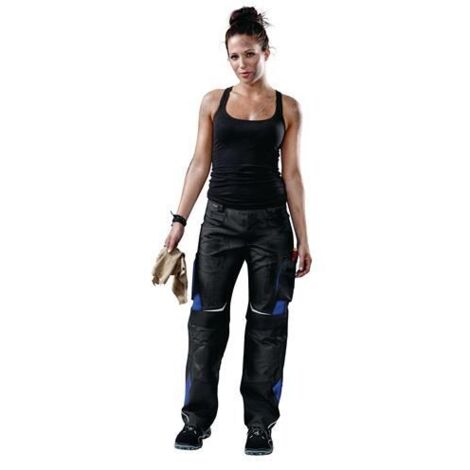 Kübler Damenhose PULSSCHLAG HIGH schwarz/kbl.blau Gr. 40