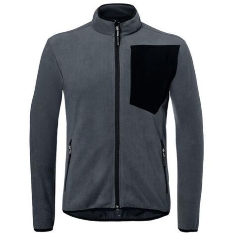 Kübler Fleecejacke WEATHER 1254 anthrazit/schwarz Gr. XL