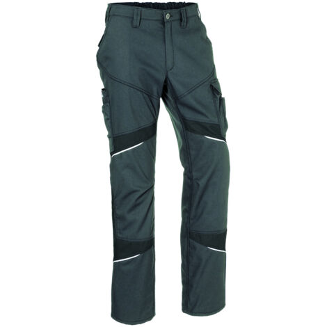 Kübler Hose ACTIVIQ cotton+ anthrazit/schwarz Gr. 27