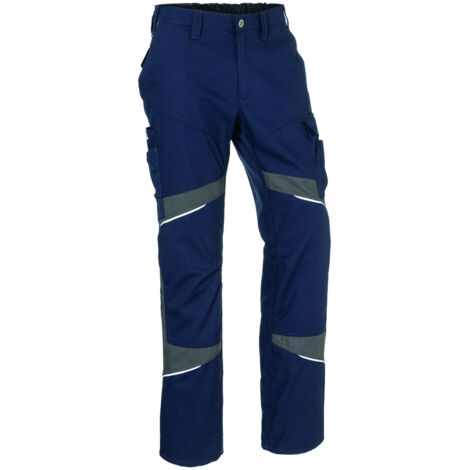 Kübler Hose ACTIVIQ cotton+ dunkelblau/anthrazit Gr. 66