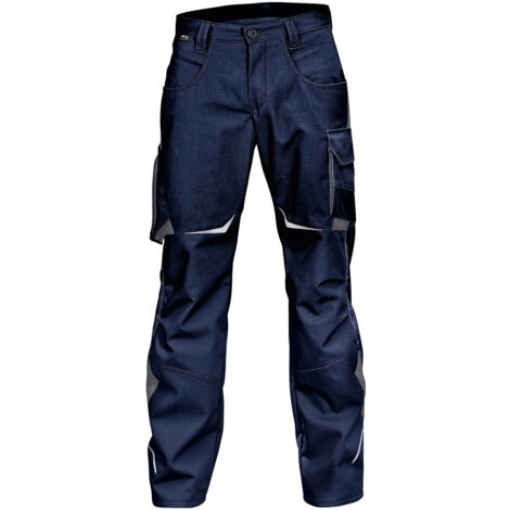 Kübler Hose PULSSCHLAG dunkelblau/anthrazit Gr. 114