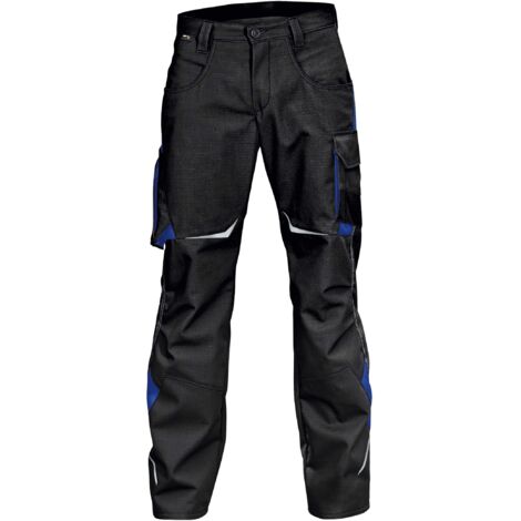 Kübler Hose PULSSCHLAG schwarz/kbl.blau Gr. 44