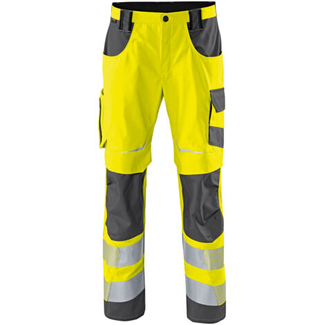 Kübler Hose REFLECTIQ PSA 2 warngelb/anthrazit Gr. 50