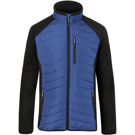 KÜBLER Hybridjacke Form 1342 Farbe kbl. blau/dunkelgrau Größe M