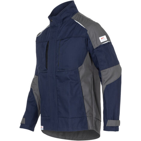 Kübler Jacke ACTIVIQ cotton+ dunkelblau/anthrazit Gr. M