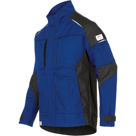 Kübler Jacke ACTIVIQ cotton+ kbl.blau/schwarz Gr. S