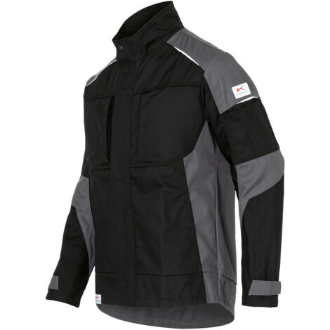 Kübler Jacke ACTIVIQ cotton+ schwarz/anthrazit Gr. L