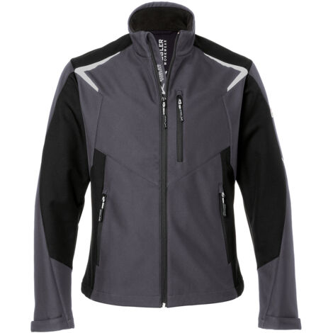 Kübler Jacke BODYFORCE Ultrashell anthrazit/schwarz Gr. 4XL