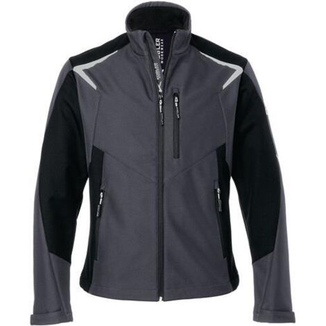 Kübler Jacke BODYFORCE Ultrashell anthrazit/schwarz Gr. M